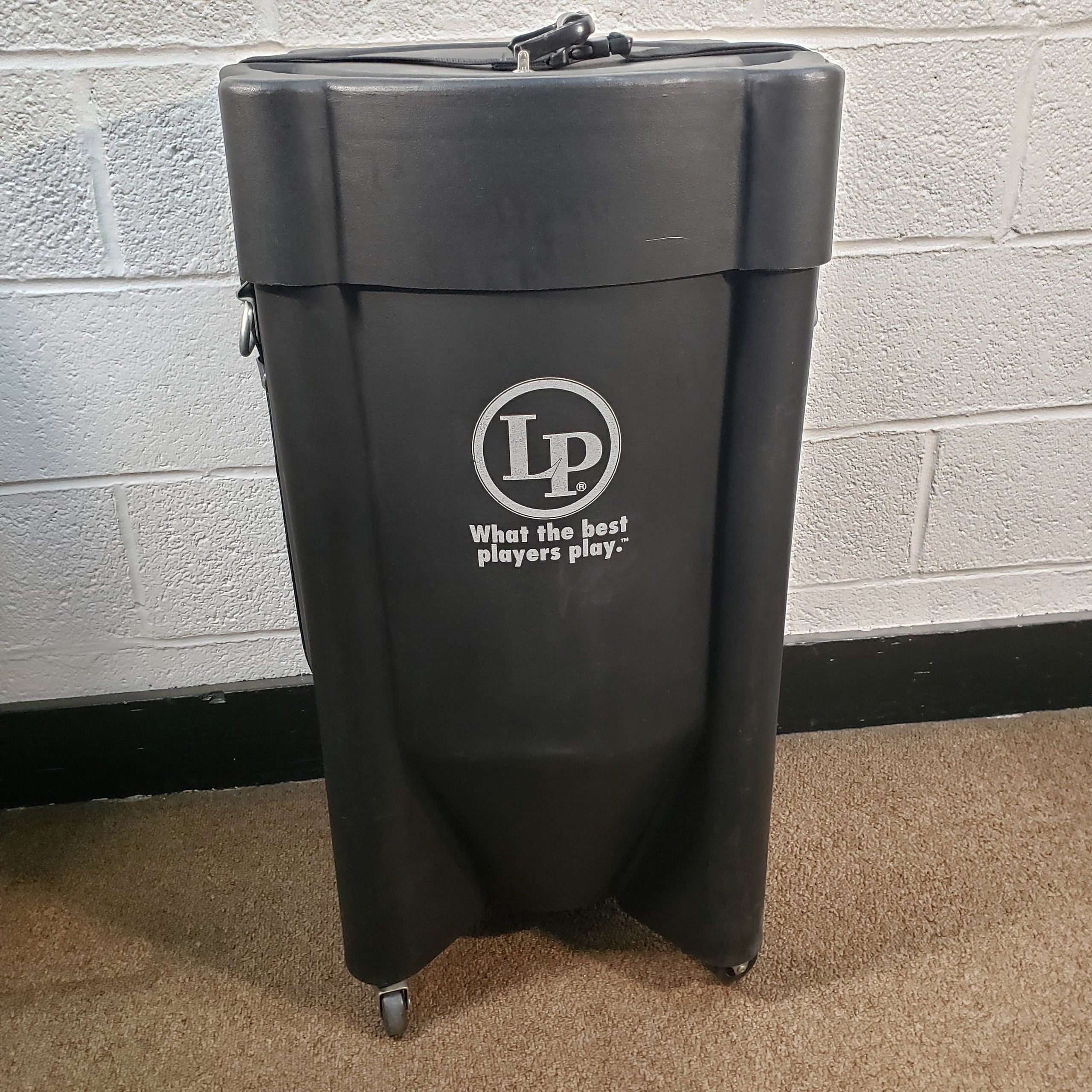 LP Latin Percussion Road Ready Conga Case w/ Wheels The Drum Den of