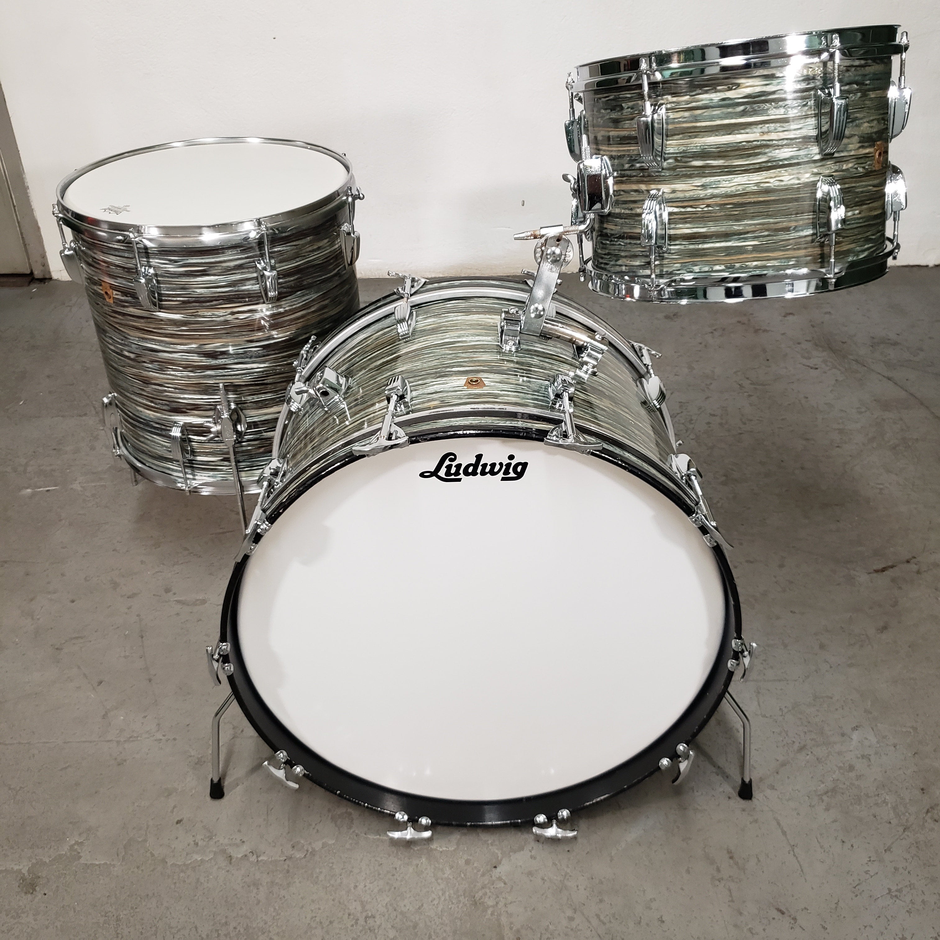 Ludwig Super Classic trommesett fra 1960-talletLudwig Super Classic trommesett fra 1960-tallet  