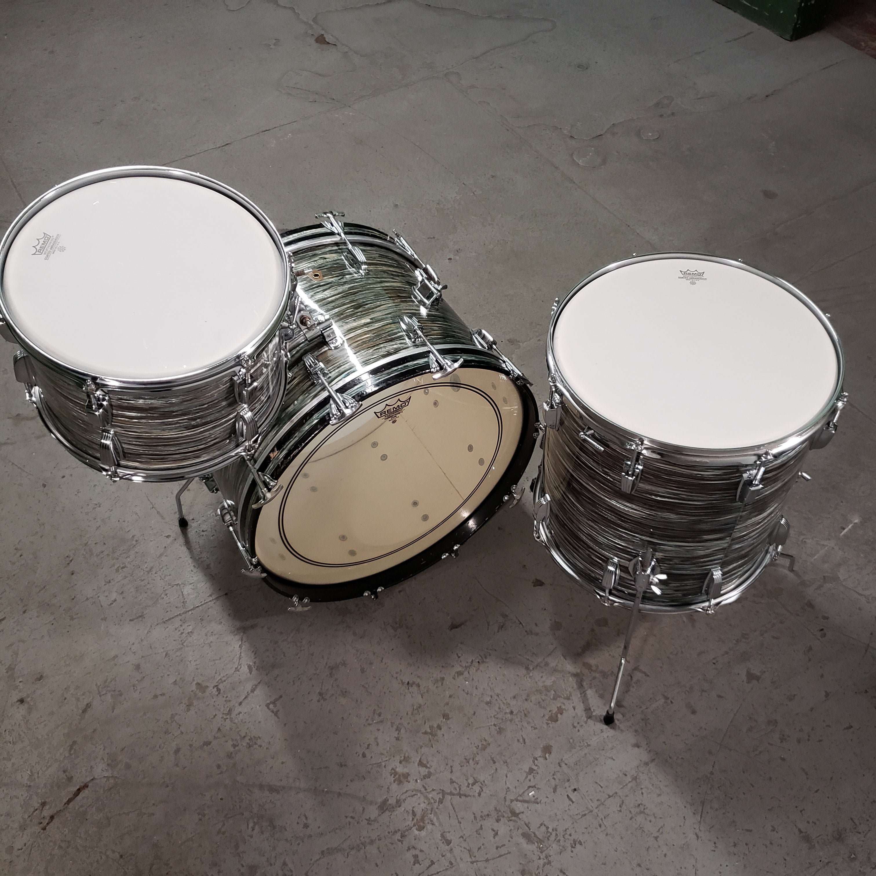 Ludwig Super Classic trommesett fra 1960-talletLudwig Super Classic trommesett fra 1960-tallet  