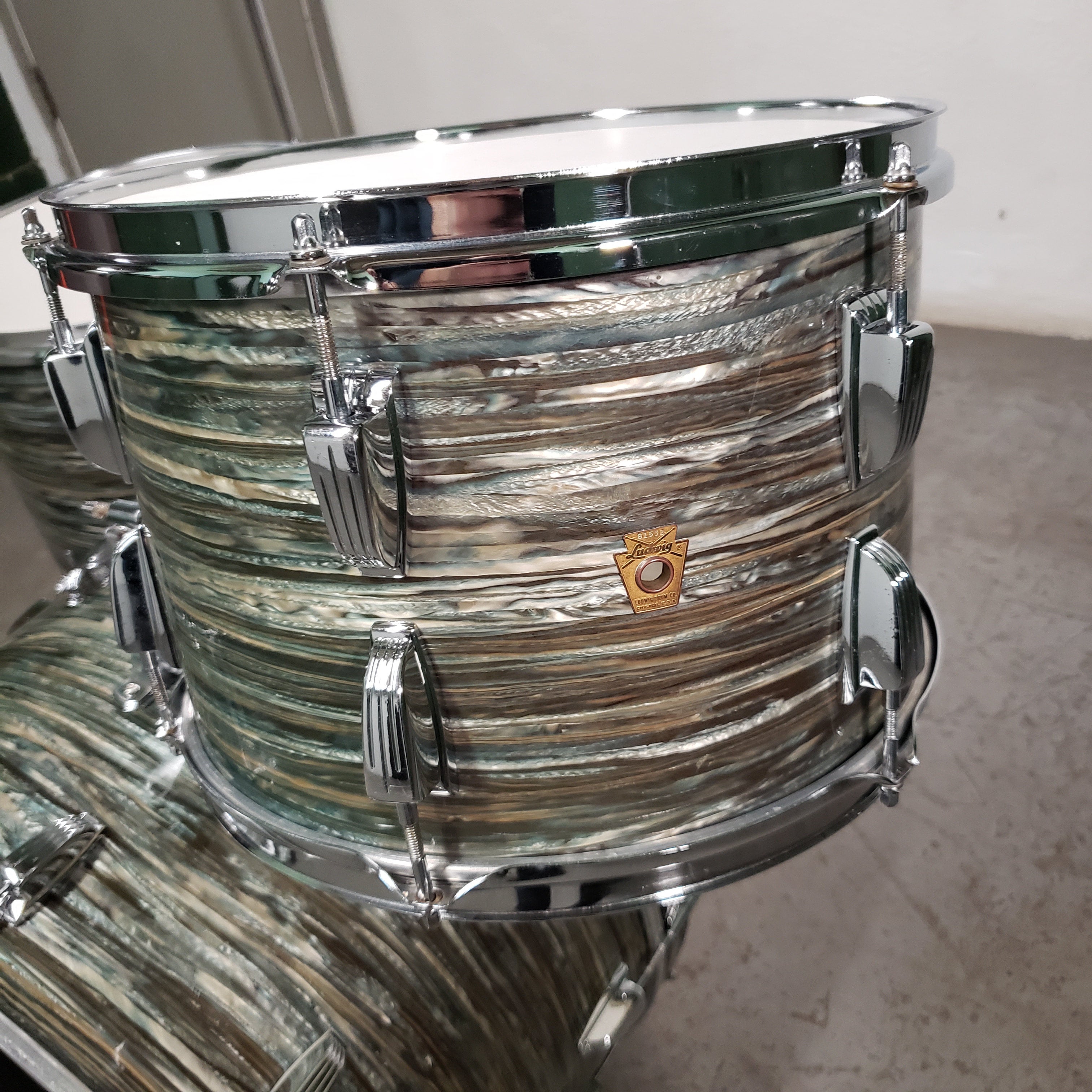 Ludwig Super Classic trommesett fra 1960-talletLudwig Super Classic trommesett fra 1960-tallet  